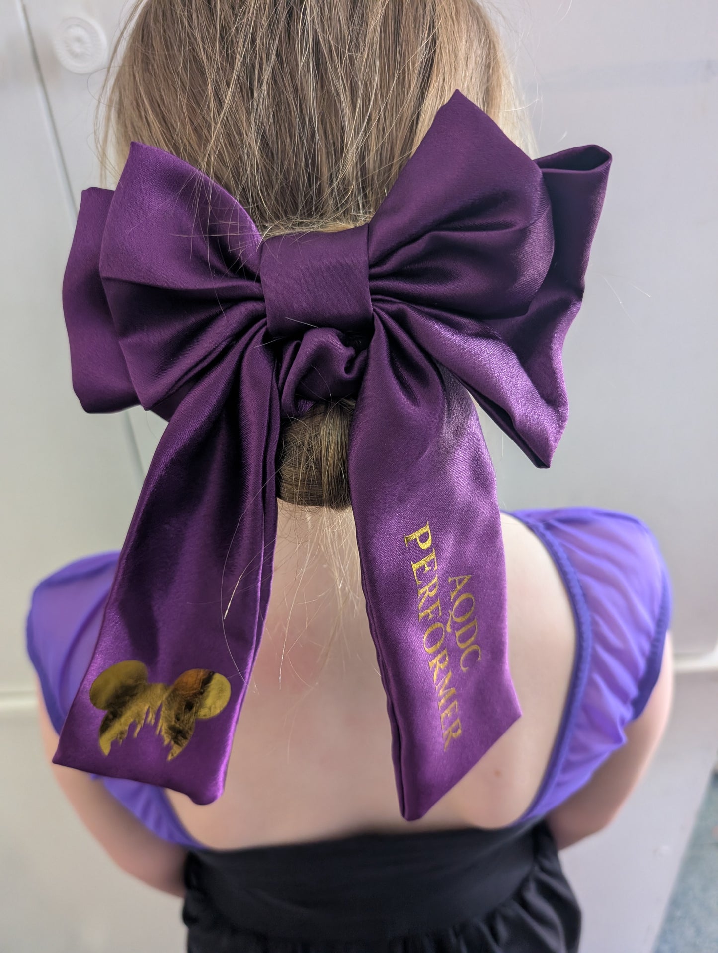 Disney Scrunchie Bow - Long tails