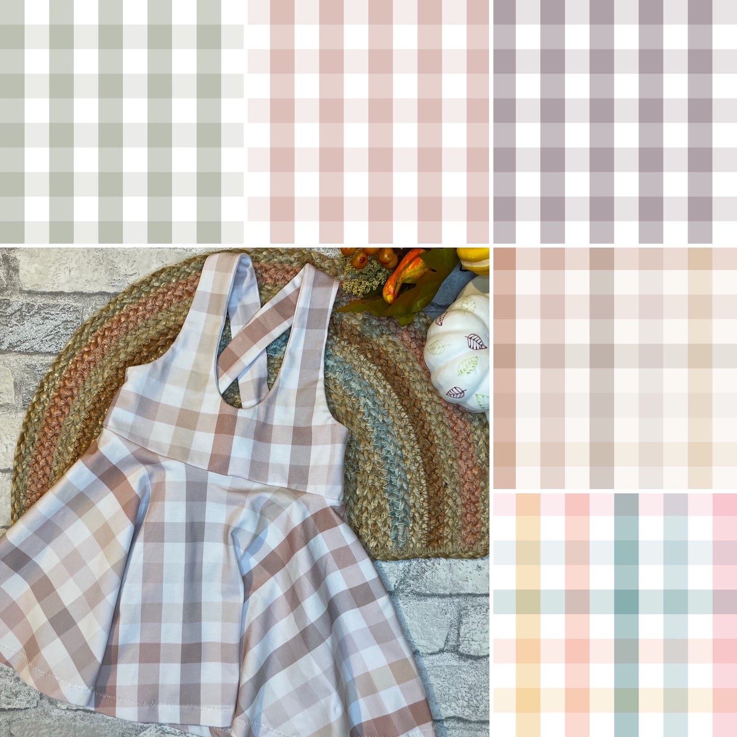 The Indy Dress - Gingham Designs