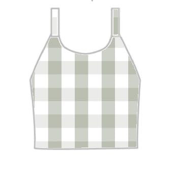 The Reversible Bow Back - Gingham Designs