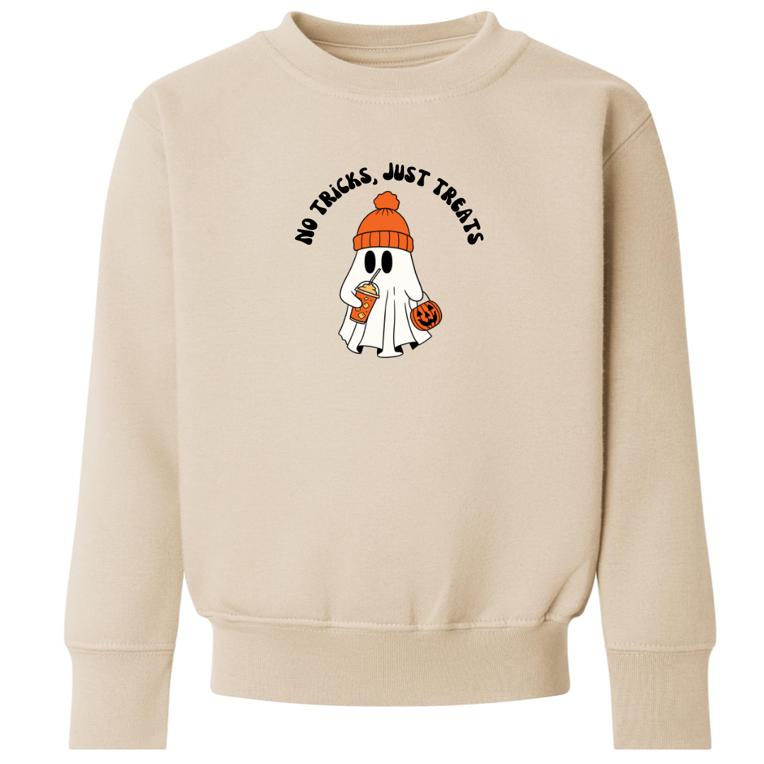 No Tricks, Just Treats Basic Sweatshirt