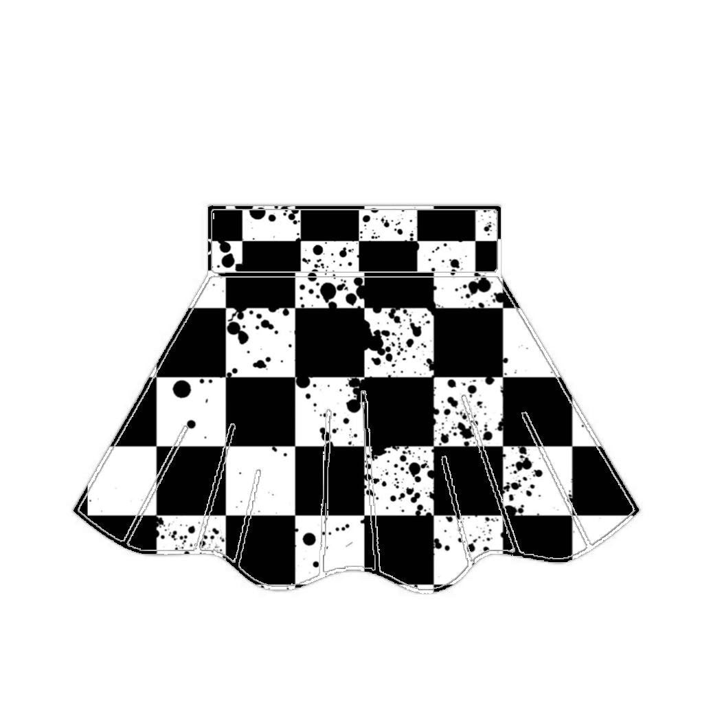 Skater Skirt - Checkerboard Designs