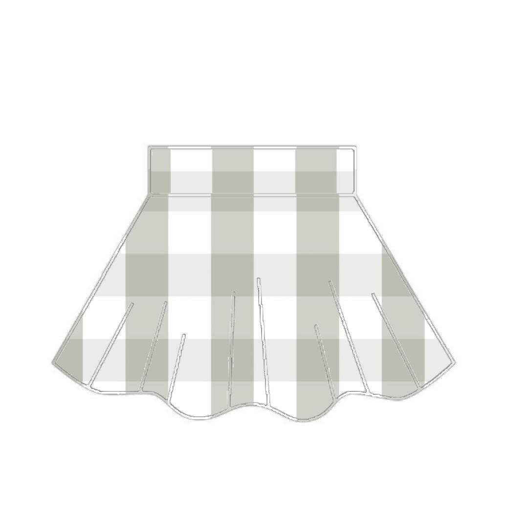 Skater Skirt - Gingham Designs