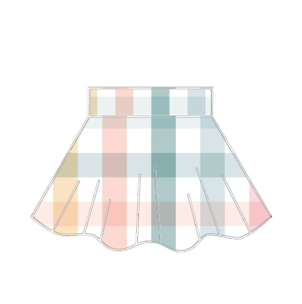 Skater Skirt - Gingham Designs