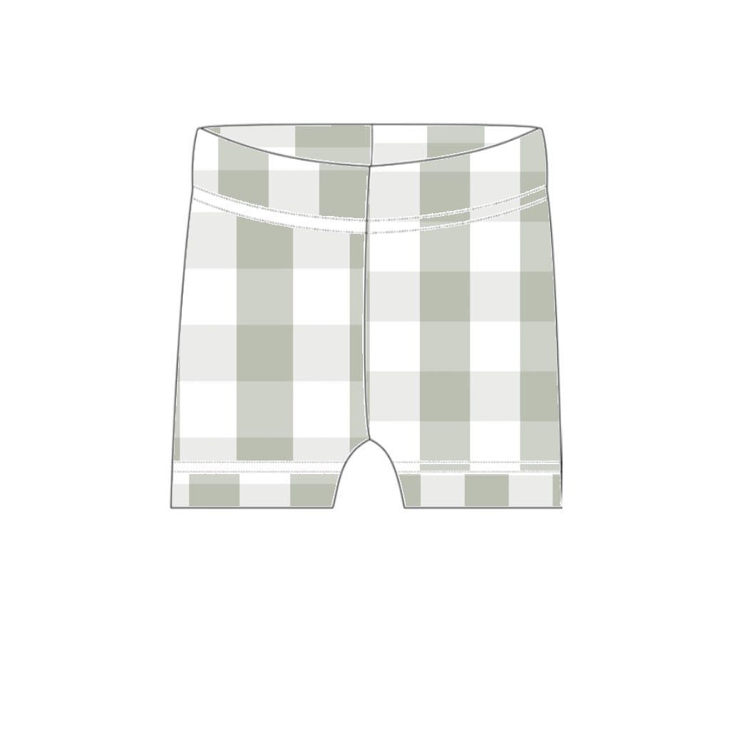 Biker Shorts - Gingham Designs