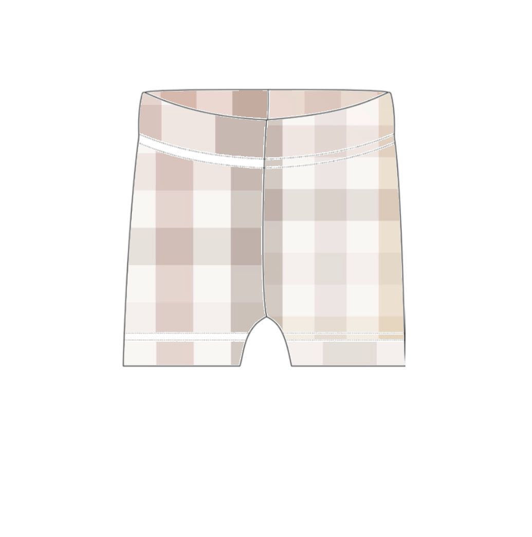 Biker Shorts - Gingham Designs