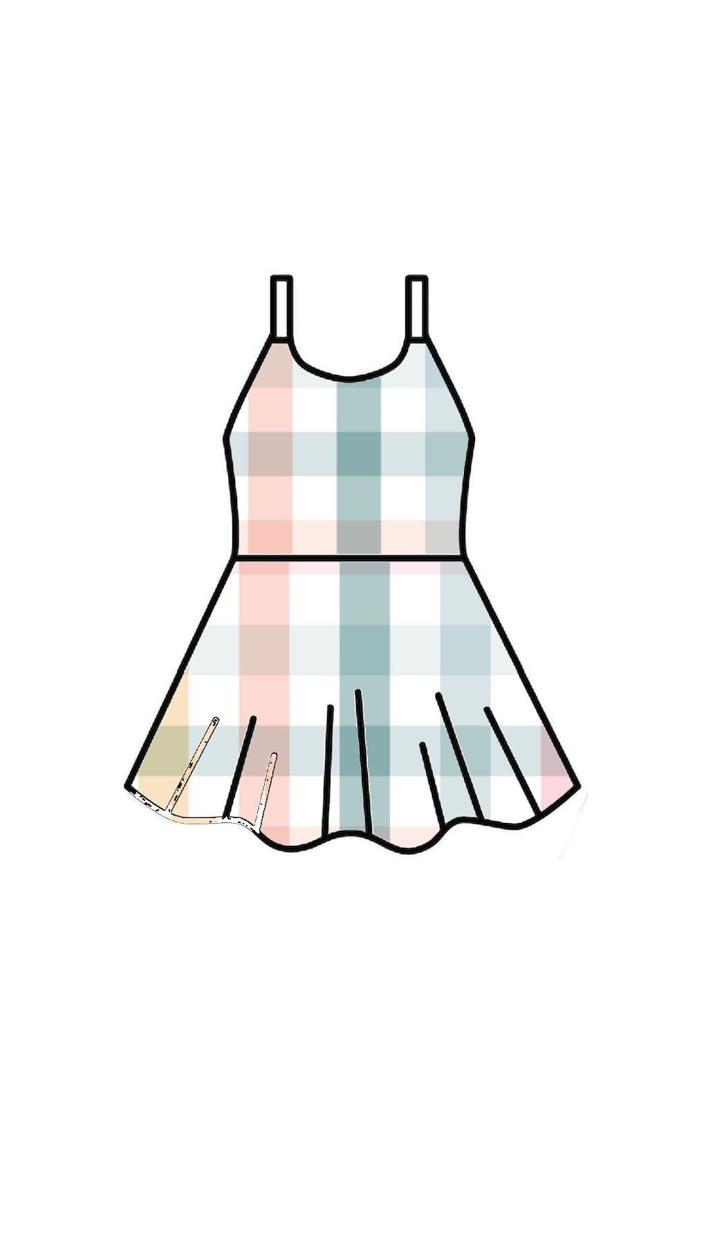 The Bow Back Dress - Gingham Goals