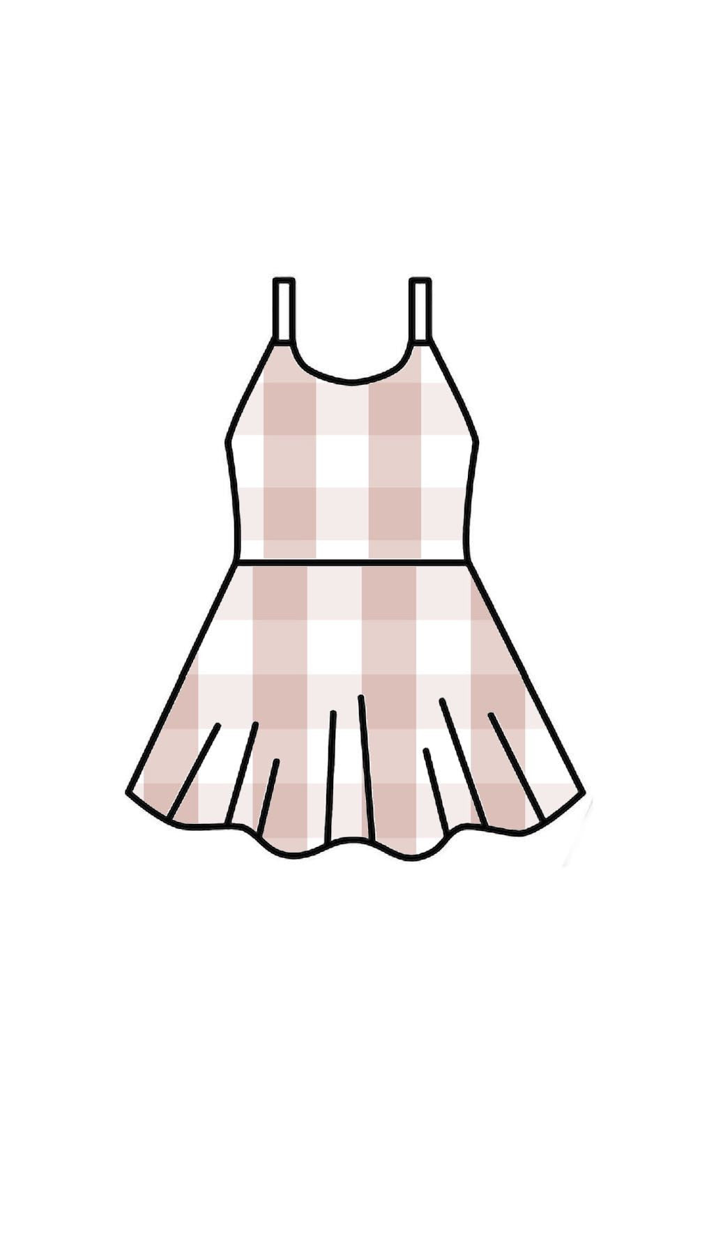 The Bow Back Dress - Gingham Goals