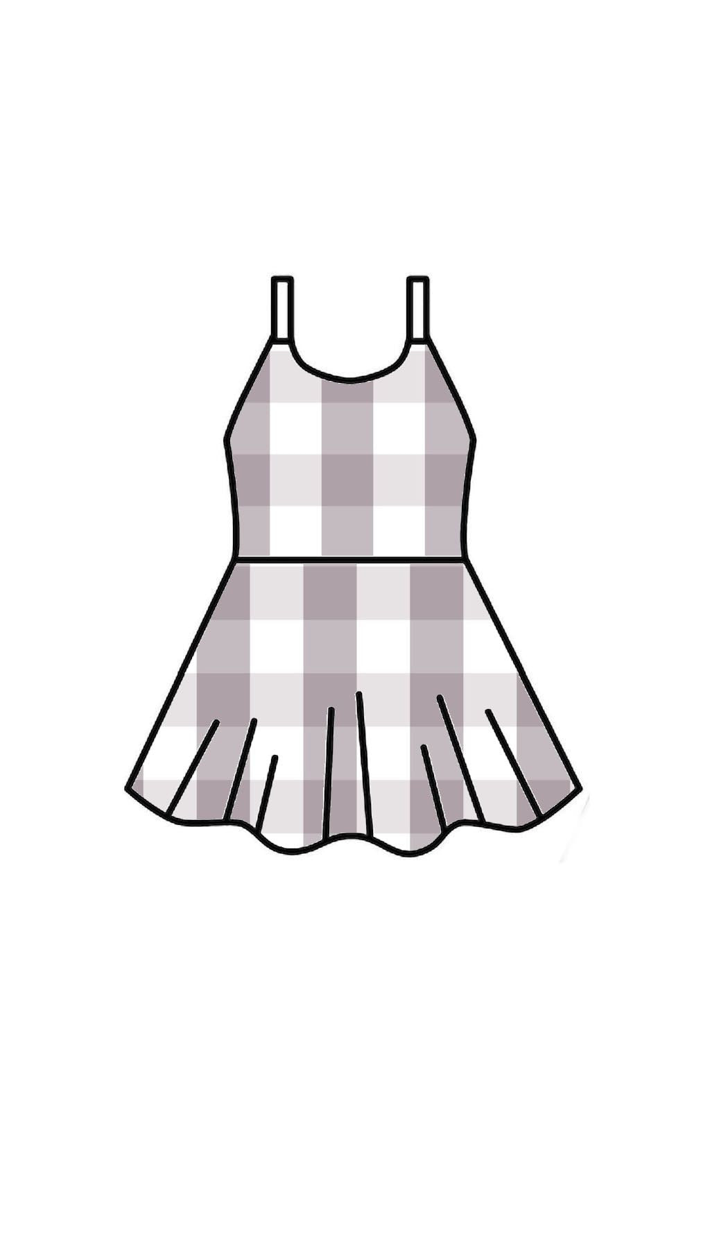 The Bow Back Dress - Gingham Goals