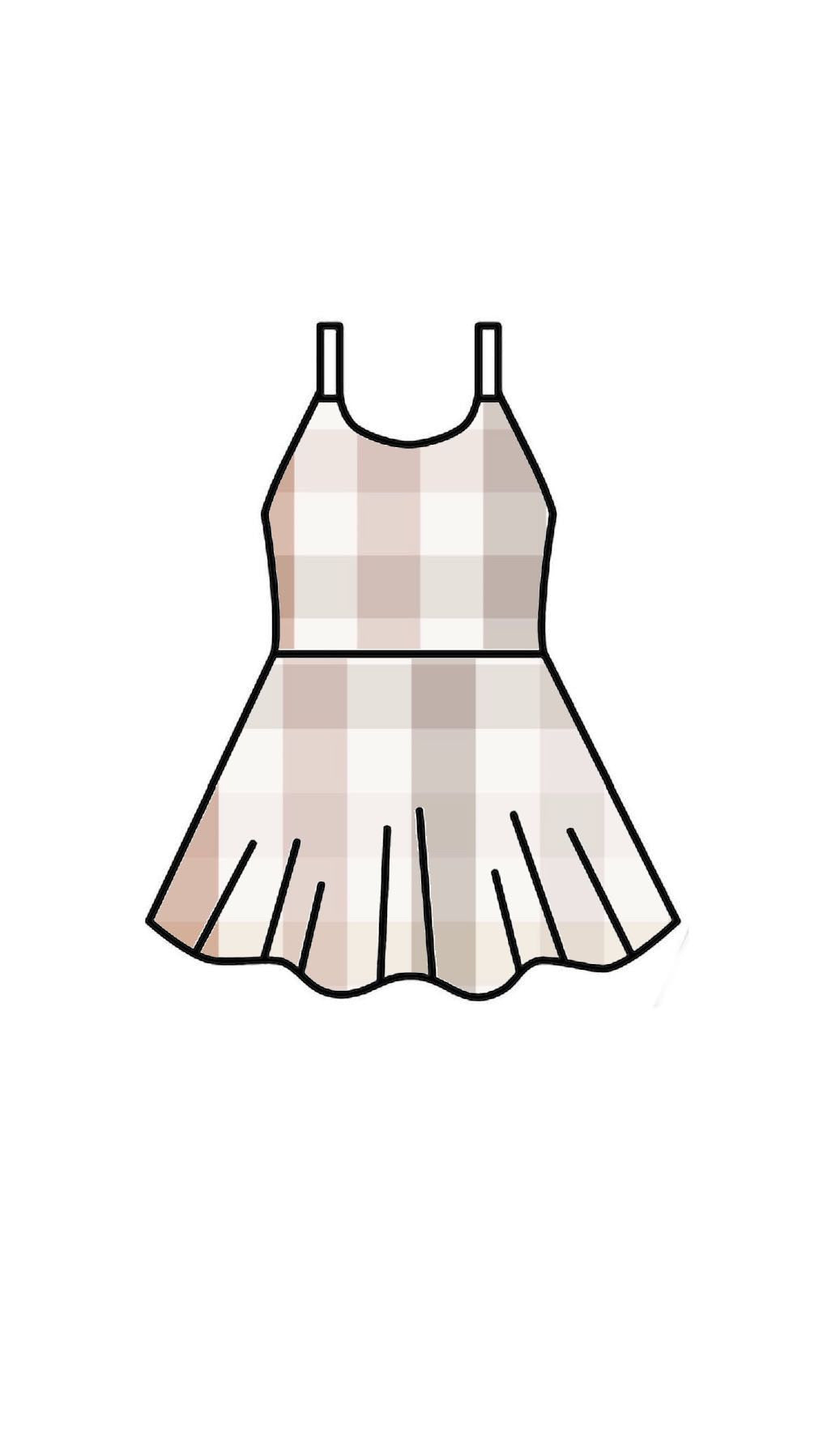 The Bow Back Dress - Gingham Goals