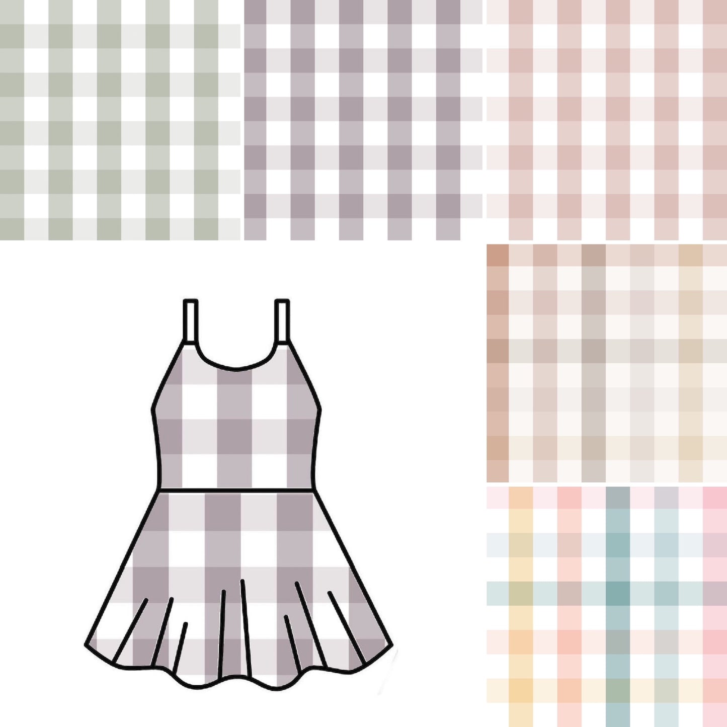 The Bow Back Dress - Gingham Goals