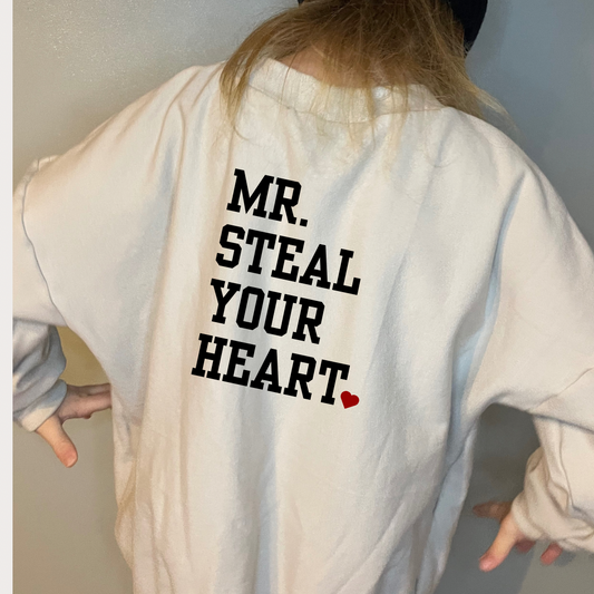 Valentines Oversized Sweater - Mr.Steal Your Heart