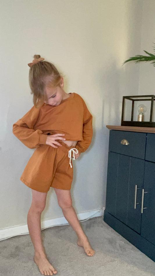 Caramel Back to Basics - Paperbag Shorts