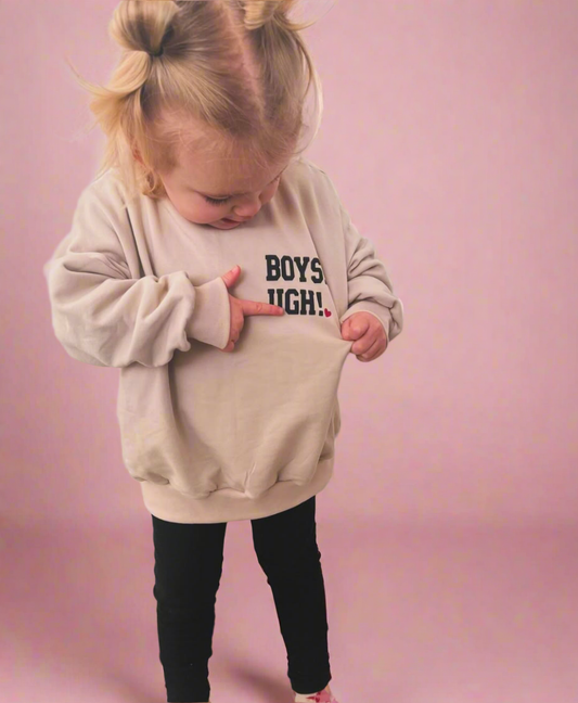 Oversized Sweater - BOYS!.. UGH!