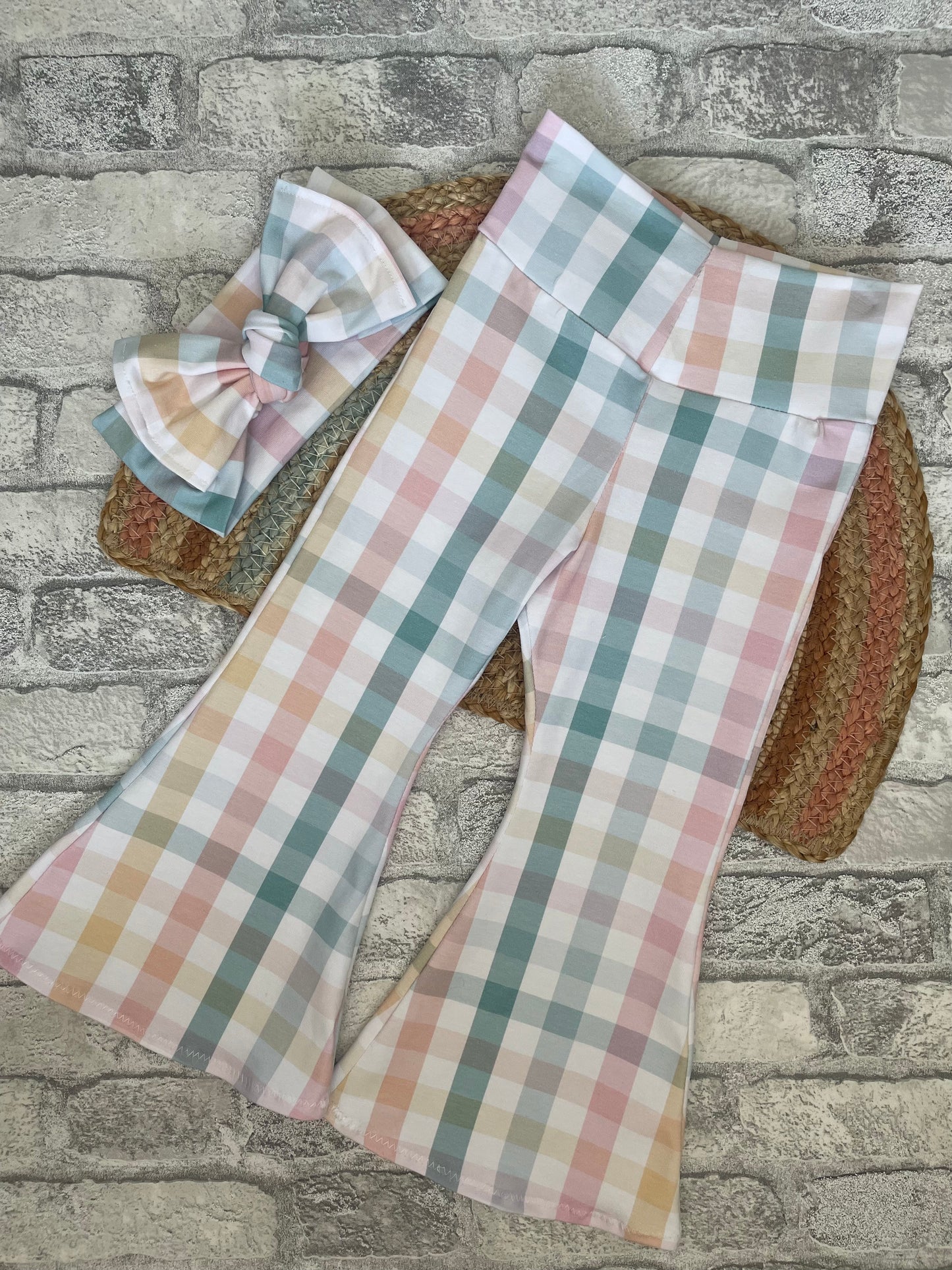 Birthday Gingham - Flares