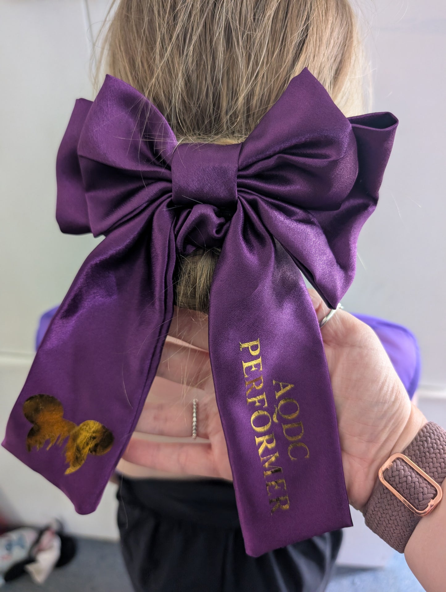 Disney Scrunchie Bow - Long tails