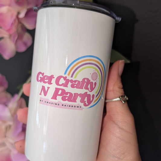 Make It Personal White 12oz Tumbler