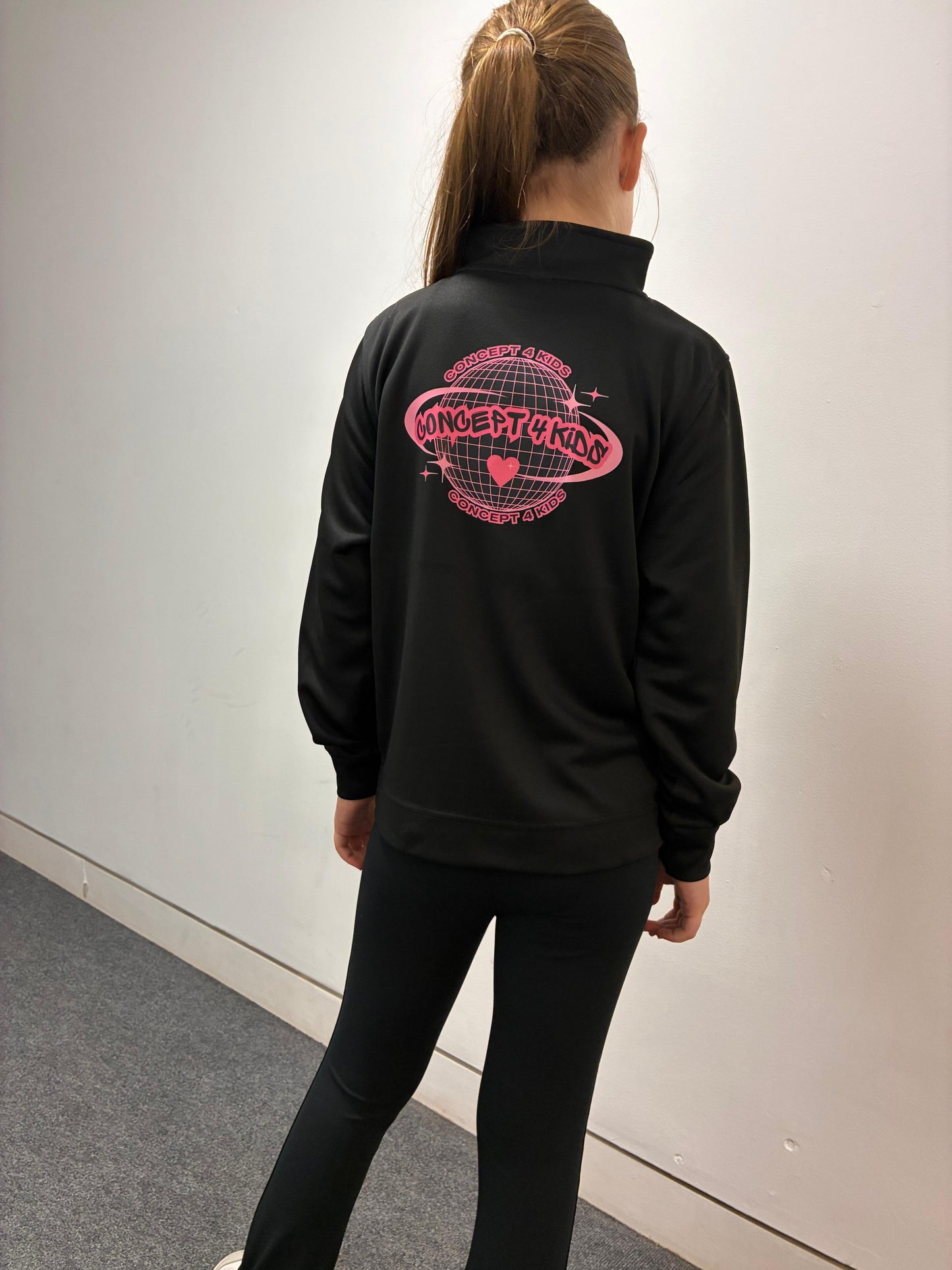 C4K Kids Quarter Zip Track Top