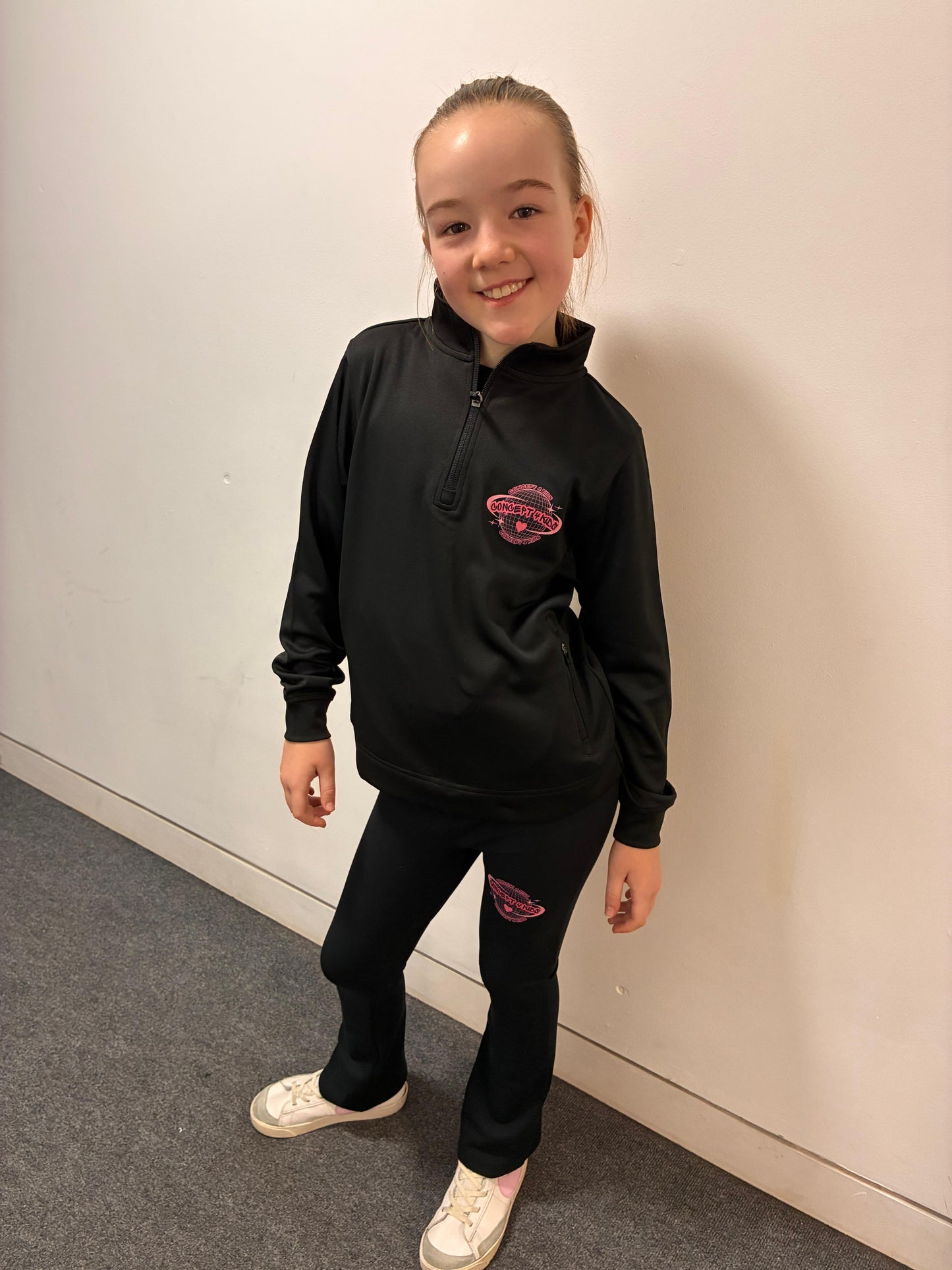 C4K Kids Quarter Zip Track Top