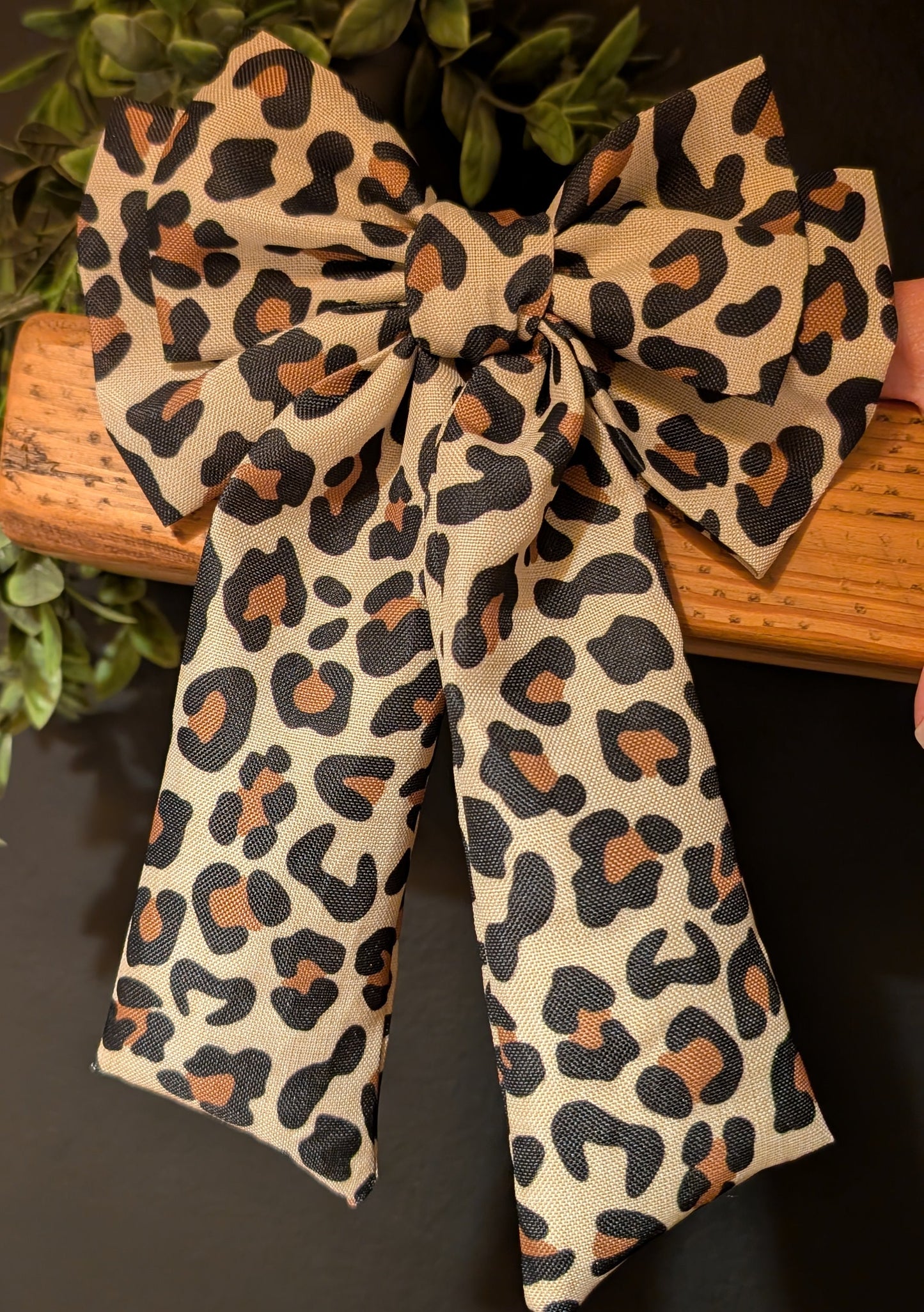 Leopard Long Tailed Bow